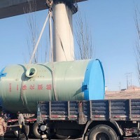 湖南玻璃钢一体化泵站定做|河北妍博环保加工一体化预制泵站