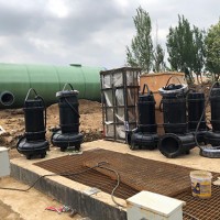 四川雨水一体化泵站~妍博环保公司订制地埋式一体化预制泵站